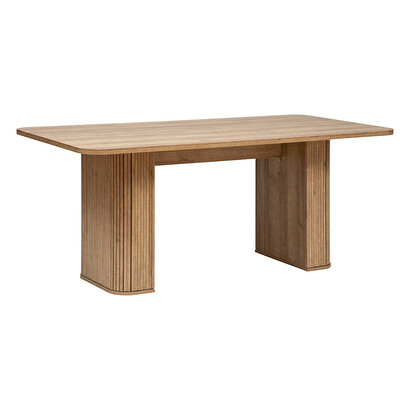 Dining table "colva" veneer l.180 cm