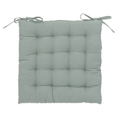 Chair cushion "anjali" celadon green, 38x38 cm
