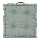 Floor Cushion "Anjali" celadon green, 40x40 cm Celadon green