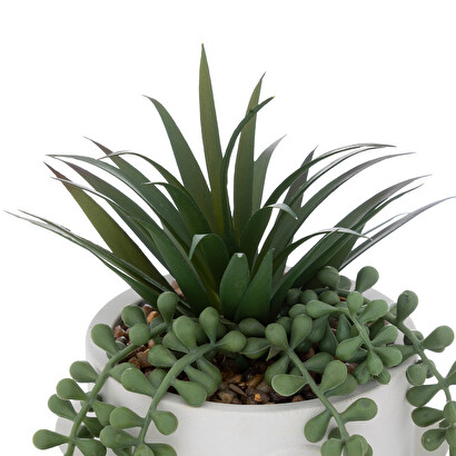Artificial plant pot in h.25 cm