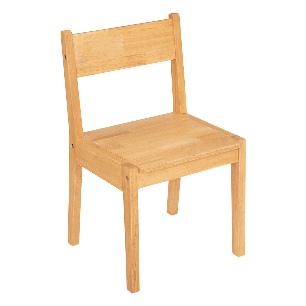 Ensemble table + chaise enfant "Robin" 1 table et 1 chaise, Hévéa Natural wood