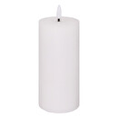 Round LED Candle "Molia" White, 7x18 cm White