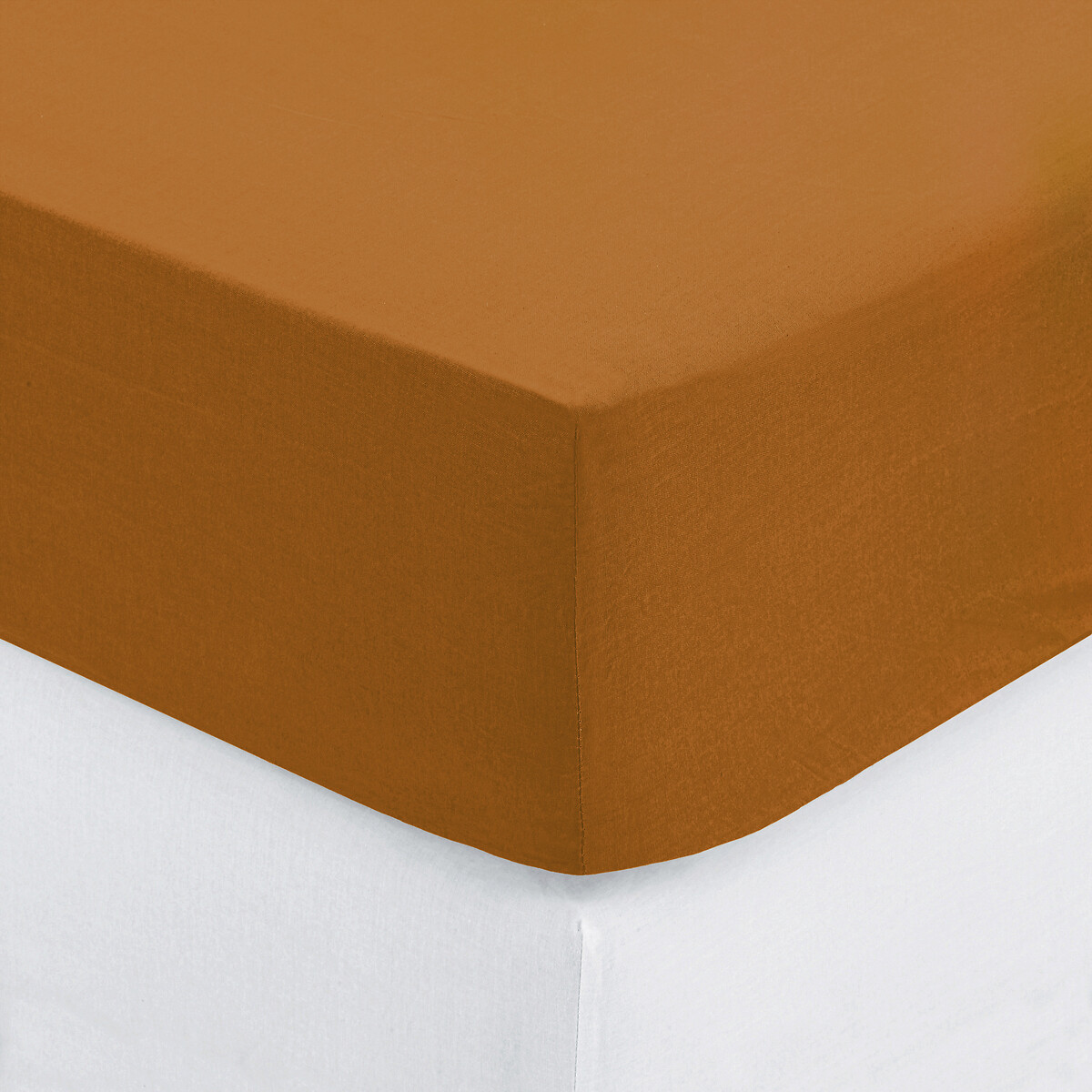 Fitted sheet, cotton Cumin Yellow, 50x70 cm Cumin yellow