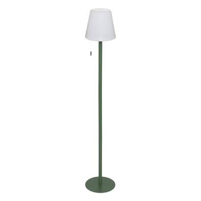 Zack usb rechargeable outdoor floor lamp olive green h. 108 cm