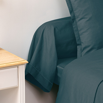 Bolster pillowcase storm blue, 85x185 cm