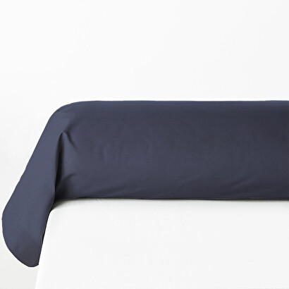 Bolster pillowcase ink blue, 85x185 cm