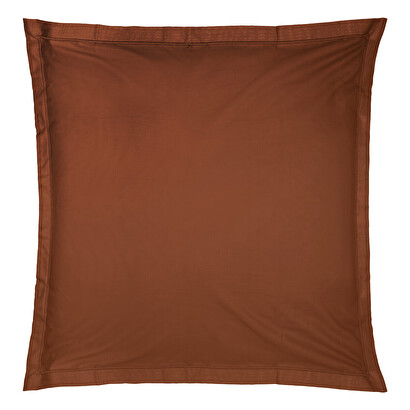 Pillowcase, cotton terracotta pink, 63x63 cm