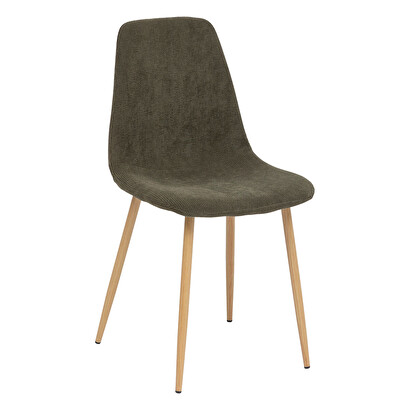 Chair "roka" khaki green velvet