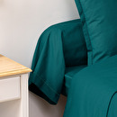 Bolster pillowcase Teal blue, 85x185 cm Duck blue