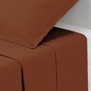 Cotton flat sheet Terracotta Rose, 240x290 cm Terracotta pink