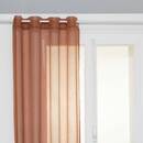 "Moly" Sheer Curtain Terracotta Rose, 135x240 cm Terracotta pink