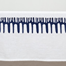 Embroidered Tablecloth "Lizandro", Cotton and Linen White, 150x300 cm White