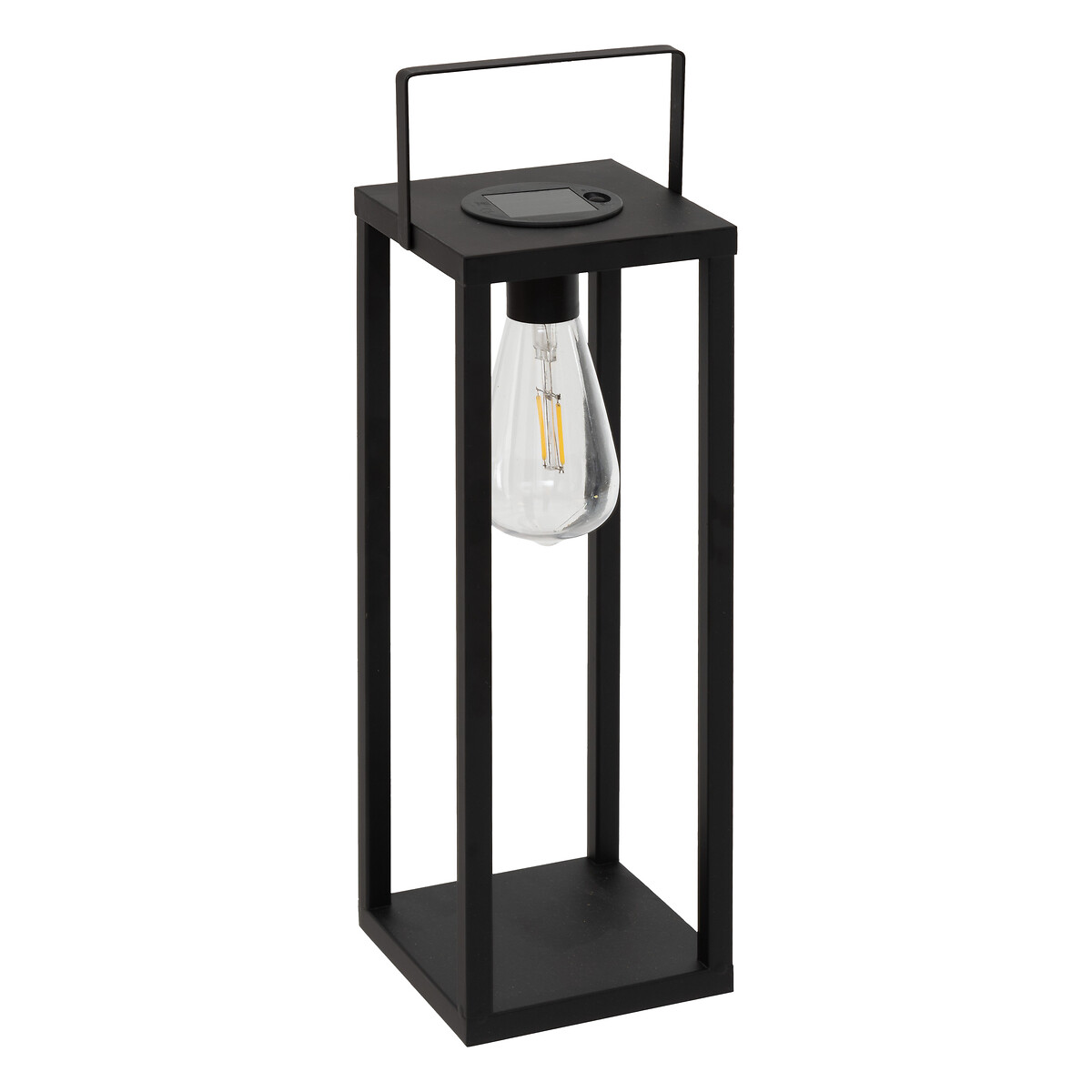 Solar Lantern "Faby" Black, H.36 cm Black