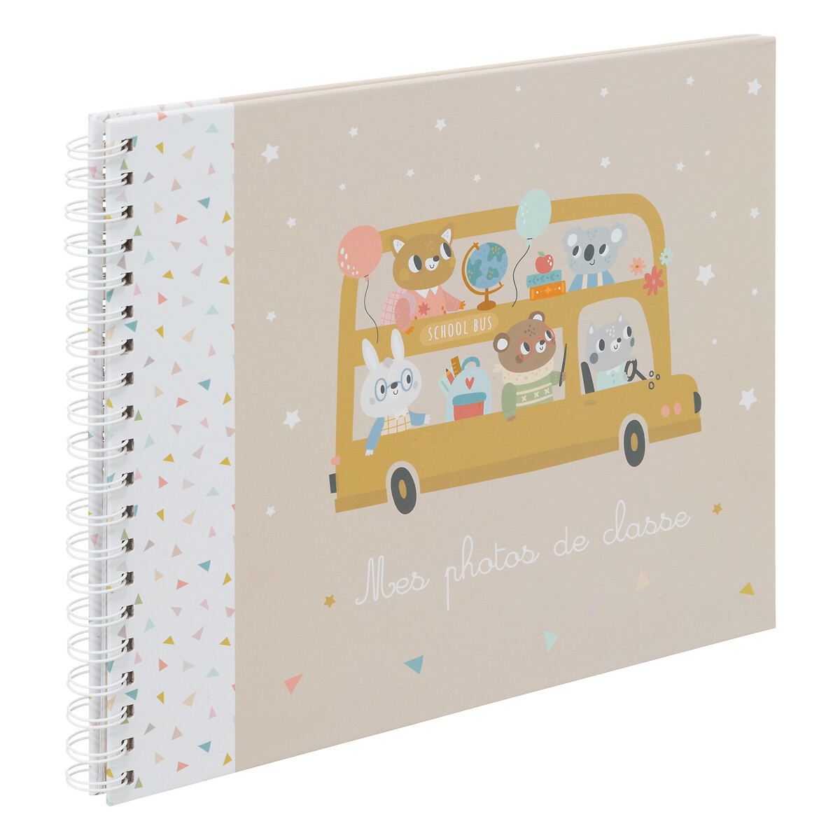 Class photo album 15 photos Beige