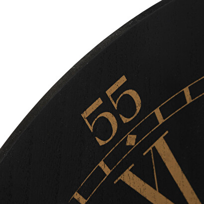 Mechanical clock "camillo" black, &Oslash; 54 cm