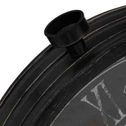 Mechanical clock "azad" black, &Oslash; 60 cm