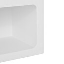 Bedside Table "Soleya" H.55 cm White