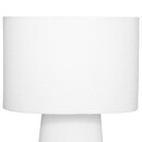Fabric Lamp "Eira" White, H.45 cm White