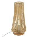 Lamp "Mahe" Bamboo, H.38 cm Beige