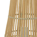 Lamp "Mahe" Bamboo, H.38 cm Beige
