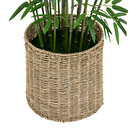 Artificial bamboo, natural pot H. 150 cm Green