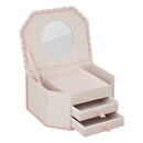 Children's Jewelry Box "Lana" Rose, 21x10 cm Pink