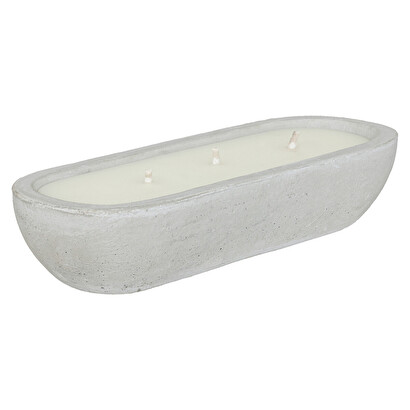Candle "ely", cement lemongrass, 580g