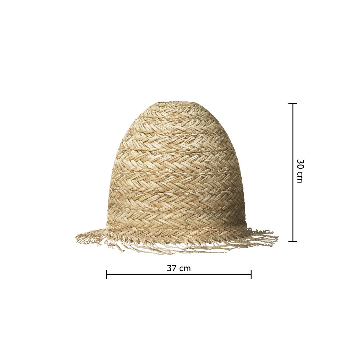 Lampshade "Hania" D.37 cm Beige