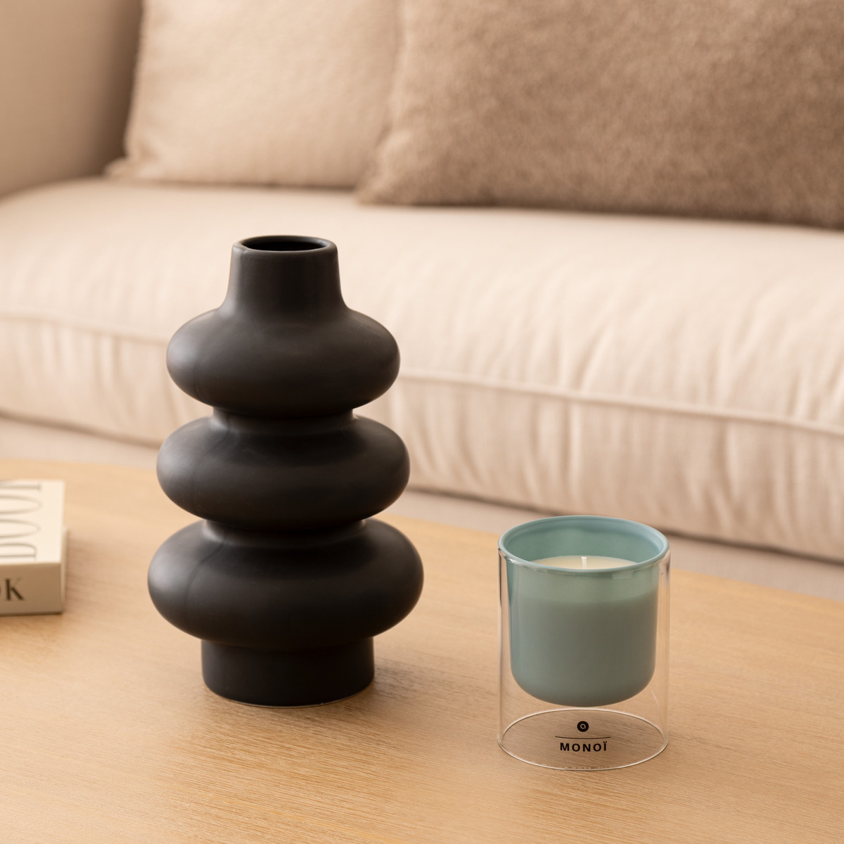 Scented Candle "Ilan" Monoï, 220g Monoï