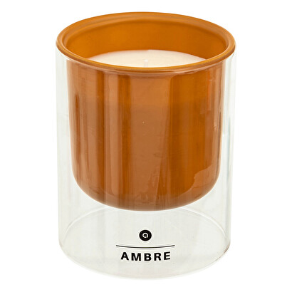 Scented candle "ilan" amber, 220g