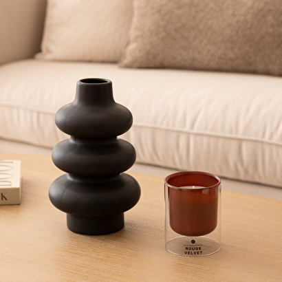 Scented candle "ilan" red velvet, 220g