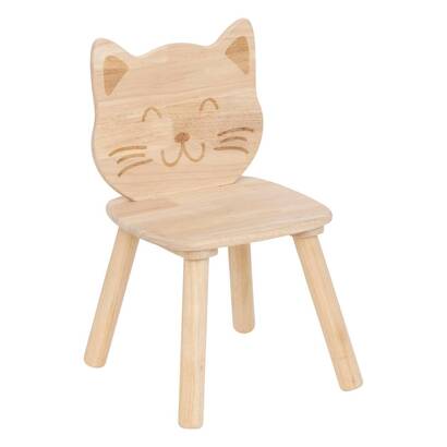 Children's chair cat "pia" brown
