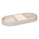 Jewelry Box "Enya" Velvet, Beige, L.25.5 cm Beige
