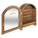 Key Box "Roxie" Wood, 28x22 cm Brown