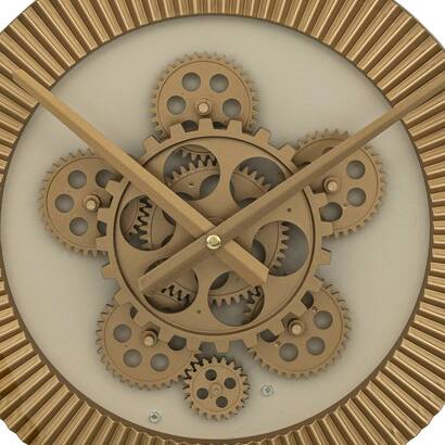 Mechanical clock "giuliana" beige, &Oslash; 50 cm