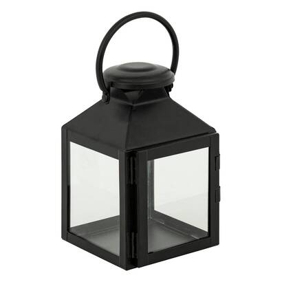 Lantern "winy" black metal, h.17 cm