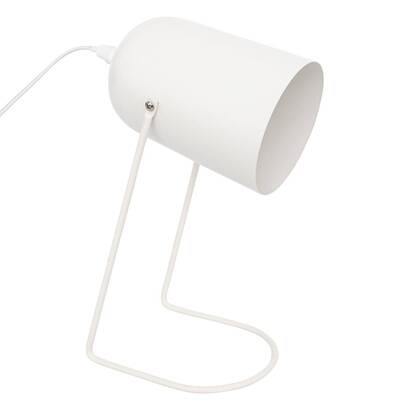 Table lamp "faro" white, h.30 cm
