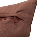 Cushion "Hary" Brown, 45x45 cm Brown