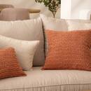 Boucle Cushion "Soana" Ivory white, 30x50 cm Ivory white