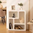 4-shelf unit "Soleya" White, 75x30 cm White