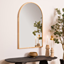Arch Mirror "Kim" 60x90 cm Wood