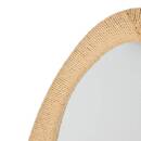 Organic Rope Mirror "Laia" Beige, H.114 cm Beige