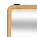 Rectangular Mirror "Kim" 116x35 cm Wood