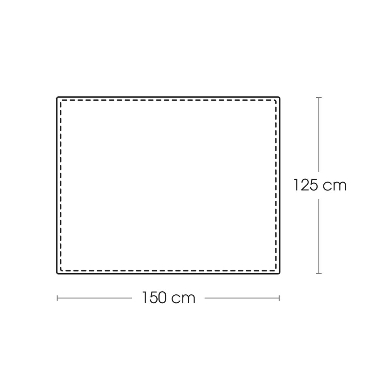 Flannel Throw "Ryo" Terracotta, 125x150 cm Terracotta pink
