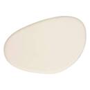 Set of 4 organic hooks "Karen" Ivory white, L.7/10 cm Ivory white