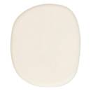 Set of 4 organic hooks "Karen" Ivory white, L.7/10 cm Ivory white