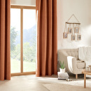 Blackout/Insulating Curtain 'Soana' Terracotta Pink, 140x260 cm Terracotta pink