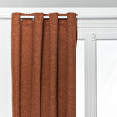 Blackout/Insulating Curtain 'Soana' Terracotta Pink, 140x260 cm Terracotta pink