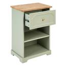 "Mohéa" Nightstand Celadon Green, H.67 cm Celadon green