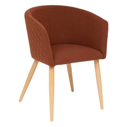 Dining chair "marlo" beech, amber, 1 seat